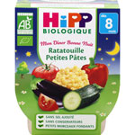 Ratatouille petites pâtes 190 g dès 8 mois pas cher