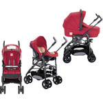 PACK TRIO SYSTEM ZIPPY ROUGE