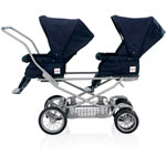 Poussette double marine pas cher