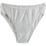 Lot de 5 slips jetables taille 38-40 pas cher