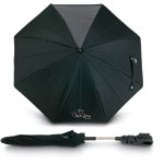Ombrelle poussette flexible anti uv noir pas cher