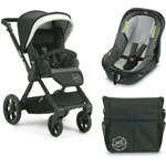 Poussette duo muum reversible avec matrix light 2 noir pas cher