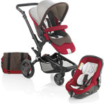 Poussette duo rider 4 roues avec matrix light 2 sand pas cher