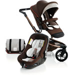 Poussette duo trider 3 roues avec matrix light 2 bohème pas cher