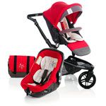 Poussette duo trider 3 roues avec matrix light 2 cosmos pas cher