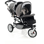 Poussette double powertwin pro shadow pas cher