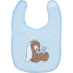 Bavoir bébé medium lapin rosy et emil pas cher