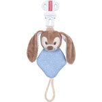 Attache sucette lapin rosy et emil pas cher