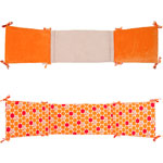 Tour de lit lion jungle orange pas cher