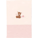 Couverture bébé 100x75cm faon rosy et emil pas cher