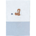 Couverture bébé 120x85cm lapin rosy et emil pas cher
