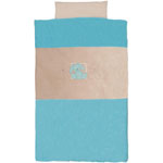 Housse de couette lapidou turquoise pas cher