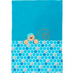 Couverture singe 100 x 75 cm jungle pas cher