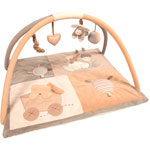 Tapis d'éveil avec arches cappuccino pas cher