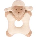 Hochet anneau mouton cappuccino pas cher