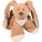 Peluche bébé lapin cappuccino pas cher