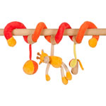 Jouets de lit bébé spirale girafe jungle pas cher