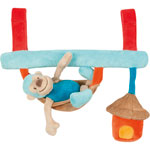 Jouets de lit bébé maxi toy singe jungle pas cher