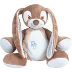 Peluche bébé lapin 28 cm rosy et emil pas cher