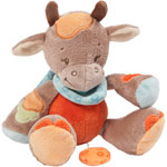 Jouets d'éveil bébé musical vache little garden pas cher