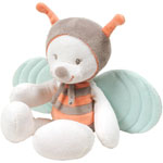 Doudou abeille bubbles 28 cm pas cher