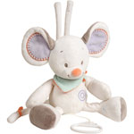 Peluche bébé musical souris bubbles pas cher