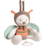 Peluche bébé musical l'abeille bubbles pas cher