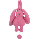 Doudou lapidou mini musical fuchsia pas cher