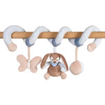 Jouet de lit spirale lapin rosy et emil pas cher