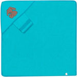 Sortie de bain bébé lapidou turquoise pas cher