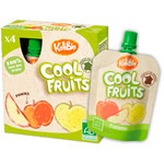 Cool fruits pommes 4 x 90 g dès 36 mois pas cher