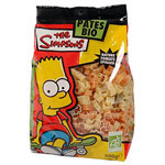 Pâtes bio 'the simpsons' 500 g pas cher