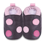 Chaussons bébé pois choco pas cher