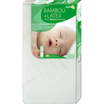 Matelas bébé 70 x 140 cm bambou latex soraya pas cher
