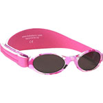 Lunette de soleil bébé banz camo pink 0-2 ans pas cher