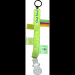 Attache sucette label label vert pas cher
