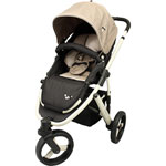 Poussette oakland 3 roues expresso pas cher