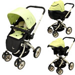 Poussette trio twister voluto pas cher
