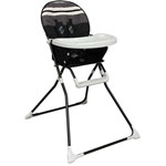 Chaise haute bébé pliante black home pas cher