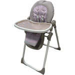 Chaise haute bébé telescopique lilas pas cher