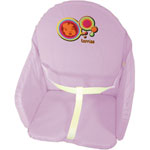 COUSSIN DE CHAISE AVEC SANGLES SIXTIES ROSE