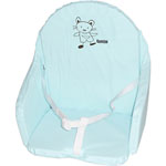 Coussin de chaise avec sangles pistache pas cher