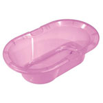 Baignoire bébé rose pas cher