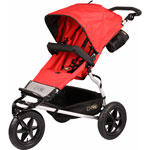 Poussette 3 roues urban jungle rouge chilli pas cher