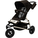Poussette 3 roues swift gris anthracite pas cher