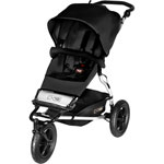 Poussette 3 roues urban jungle noir pas cher