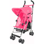 Poussette canne globetrotter carmine rose pas cher