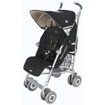 Poussette 4 roues techno xlr black/champagne pas cher