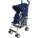 Poussette canne triumph medieval blue/silver pas cher