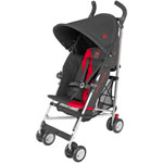 Poussette canne triumph charcoal/scarlet pas cher